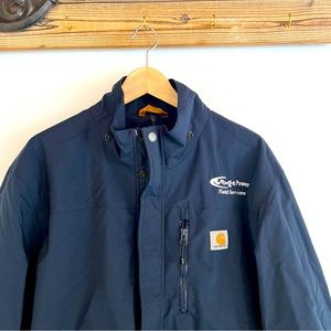 jacket carhartt size L blue